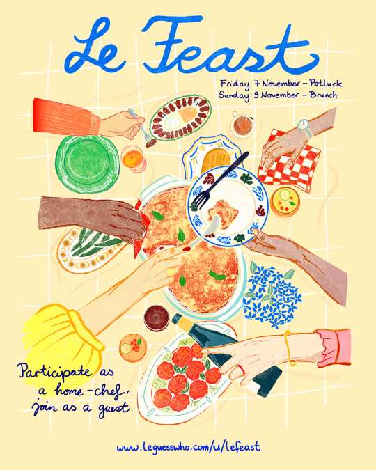 Le Feast invites you for a potluck & brunch